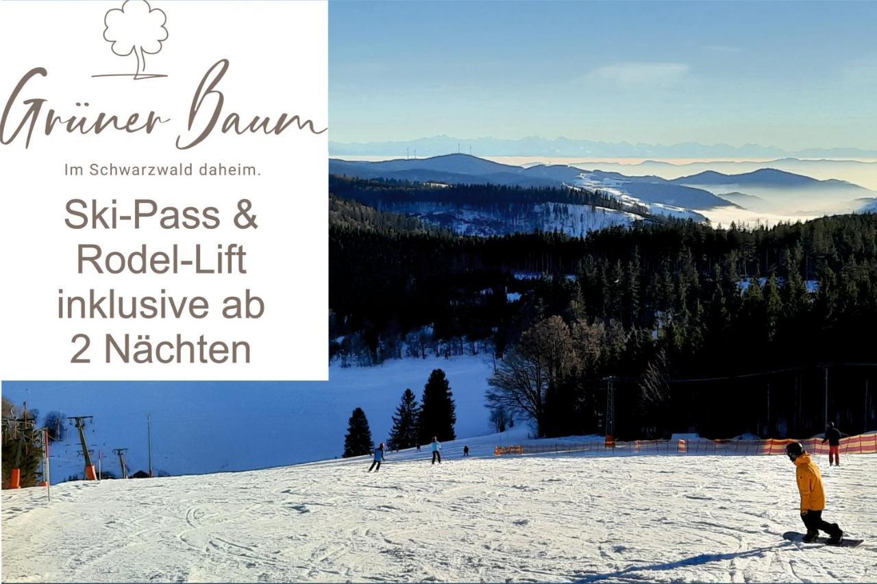 Gruener Baum Naturparkhotel & Schwarzwald-Restaurant Todtnau Exterior foto